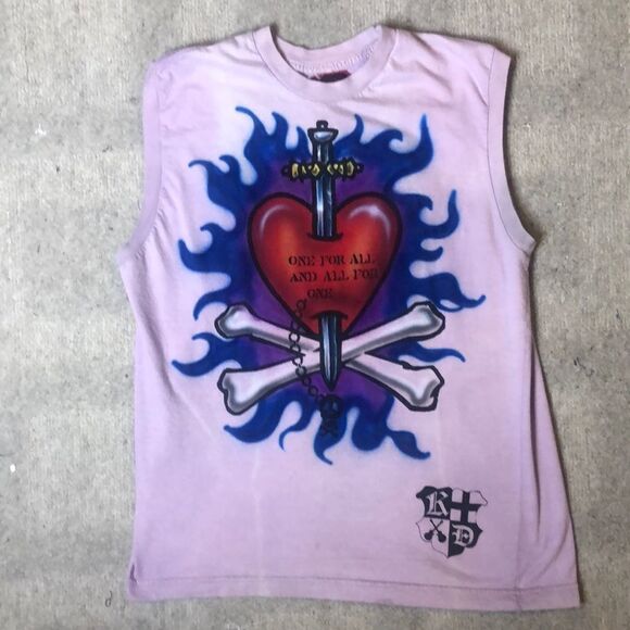 Vintage 2000s Keenan Dufty Sleeveless Tee | Medium - Picture 1 of 7